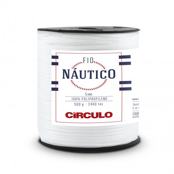 FIO NAUTICO 5MM - COR 8001 BRANCO